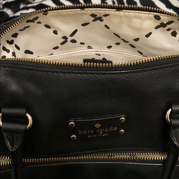 Kate Spade black satchel bag - Picture 3 of 6
